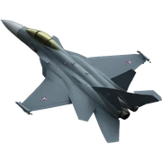 Fighter jet sticker