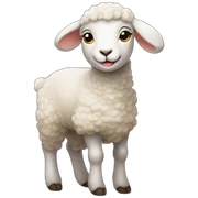 Lamb sticker
