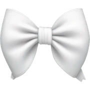 white bow sticker