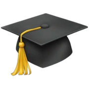 Graduation cap sticker