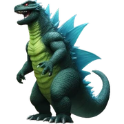 Godzilla  sticker