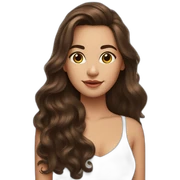 my-beautiful-brunette,-hazel-eyed,-with-beautiful-hair, -looks left sticker