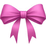 Bow sticker
