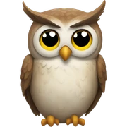 Owl sticker