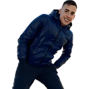 smiling boy in sunrise jacket sticker