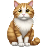 Cat with a big butt sticker