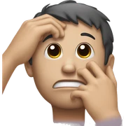 Face palm sticker