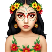 Flower-Crowned Dancer sticker