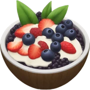 Açai bowl sticker