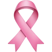 Pink ribbon sticker