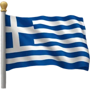 Greek flag sticker