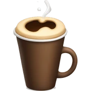 Coffee sticker