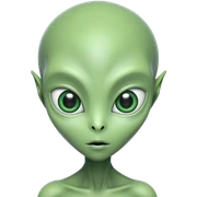 Alien sticker