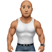 Dwayne Johnson  sticker