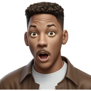meme portrait of solo boy sticker