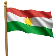 kurdistan flag sticker
