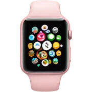 light pink iwatch sticker