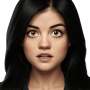realistic portrait of a girl sticker