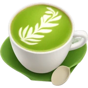 matcha latte  sticker