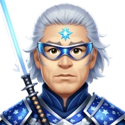 Celestial Samurai sticker