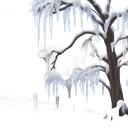 Winter sticker