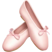 Pale pink ballet shoes sticker