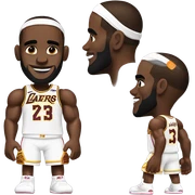 LeBron James sticker