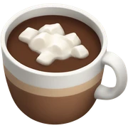 Cozy hot chocolate sticker