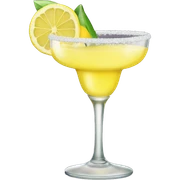 lemon drink margarita glass sticker
