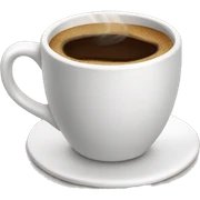Coffee sticker