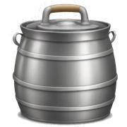 butter churner sticker