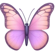 Pastel Butterfly sticker