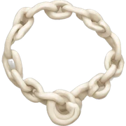 Ancient Greek Chain, Off-white sticker
