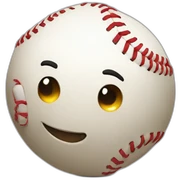 Baseball sticker