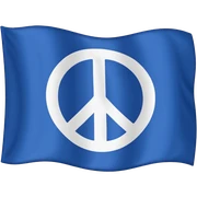 peace flag sticker