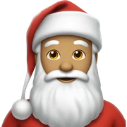 santa claus sticker