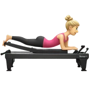 Pilates reformer sticker