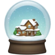 Snow globe  sticker
