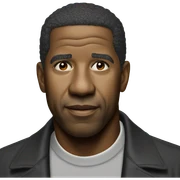 Denzel washington sticker