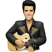 Elvis Presley sticker