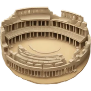 Ancient Greek theatre  sticker