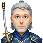 Samurai Strategist sticker