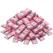 Pink money sticker