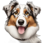 Australian Shepard sticker