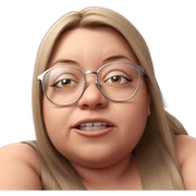 glasses girl portrait meme sticker