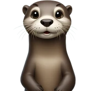 Otter sticker