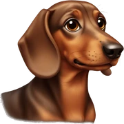 Dachshund sticker