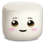 marshmallow  sticker