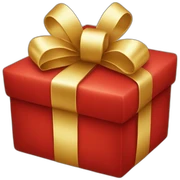 present red sticker