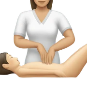 massage sticker